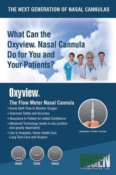 Flow Meter Nasal Cannula
