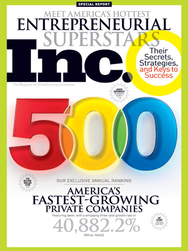 Inc Magazine September Issue