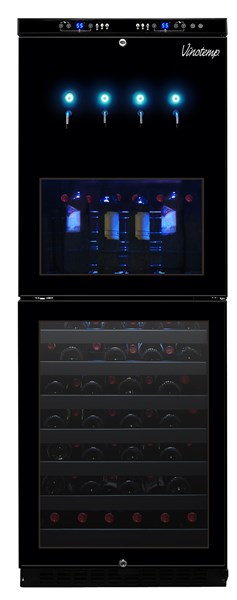Vinotemp Dual-Zone Wine Dispenser and Cooler