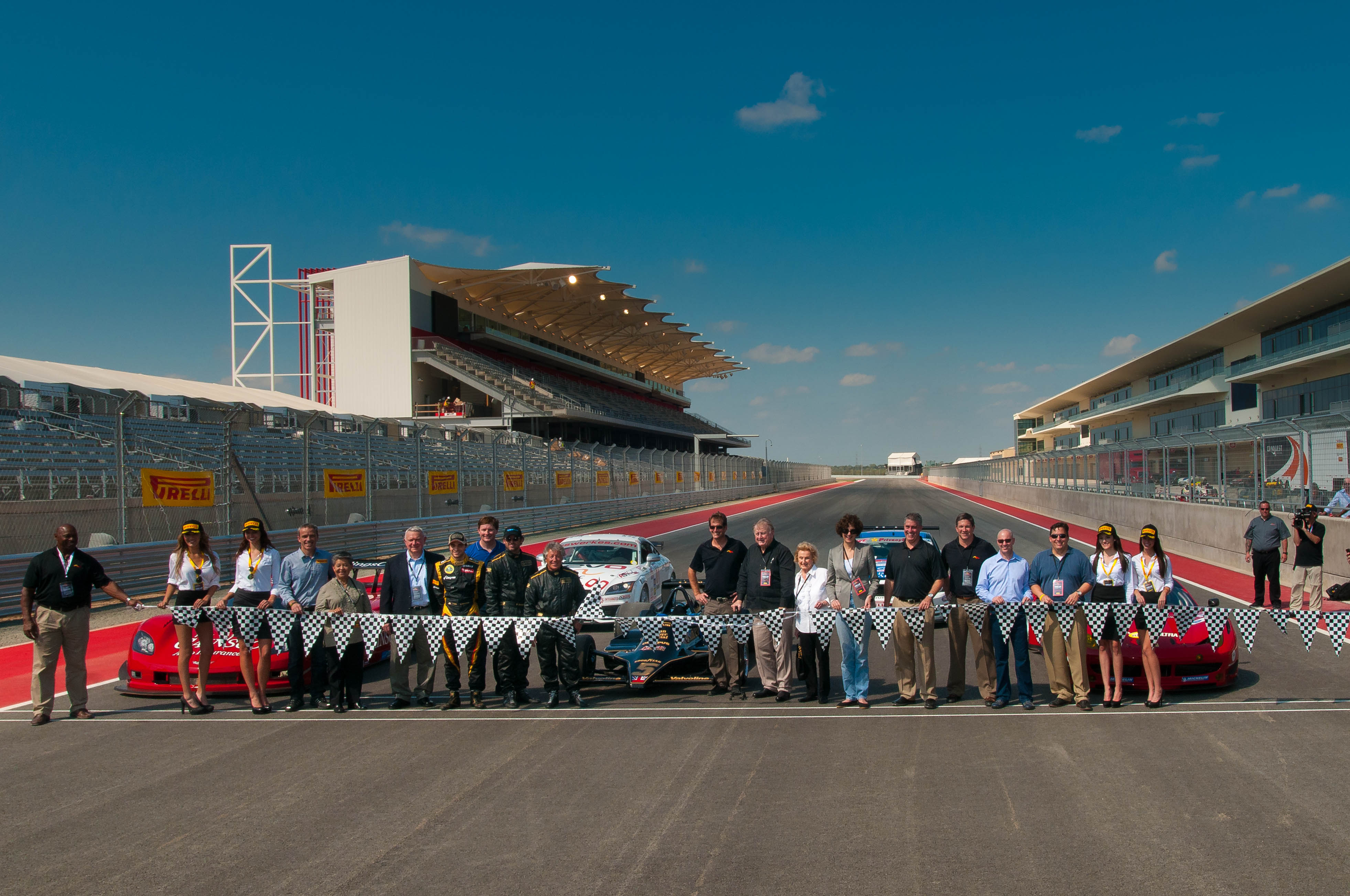 Circuit of The Americas First Lap Ceremony