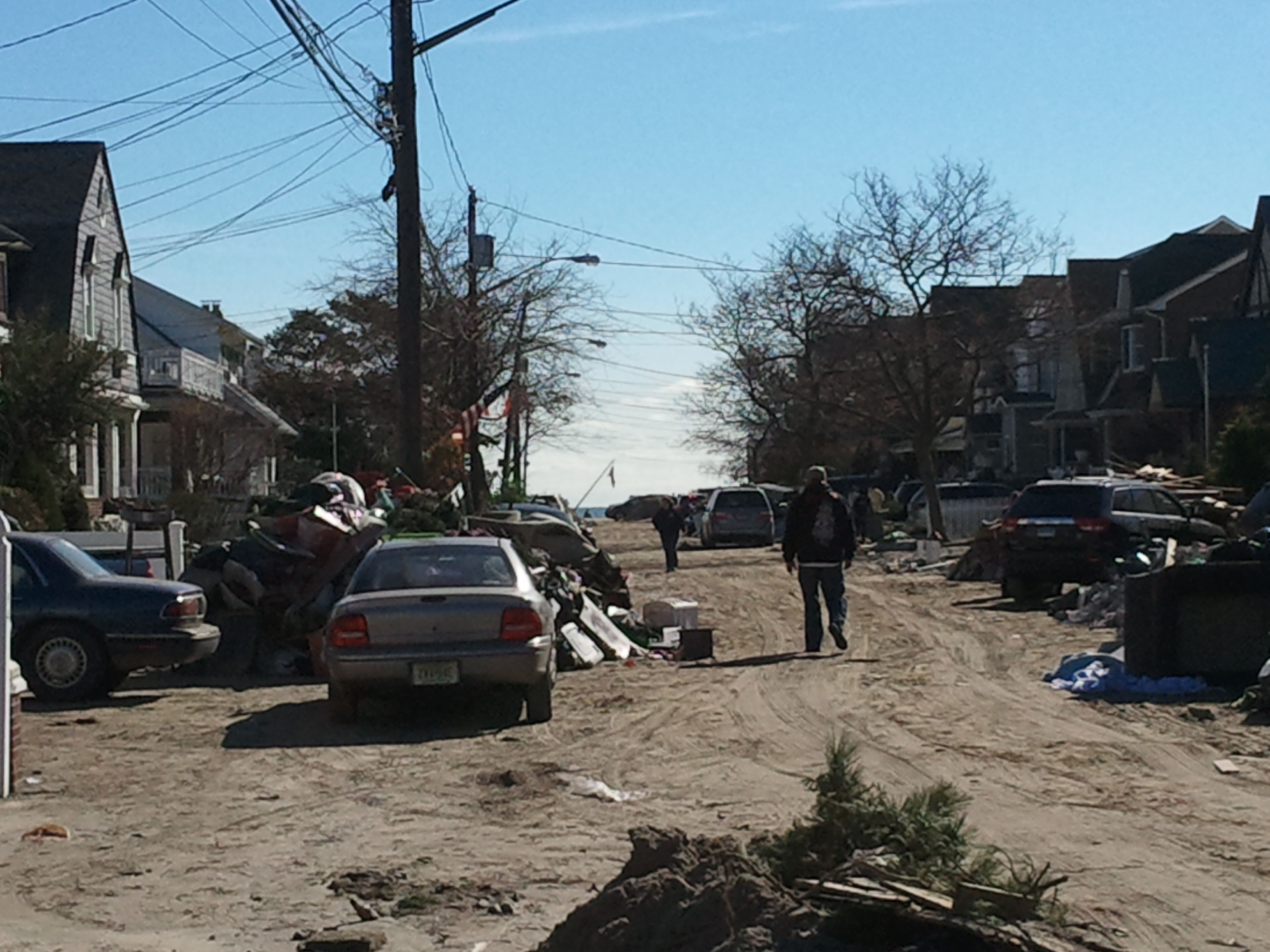 Team Rubicon in Far Rockaway Queens