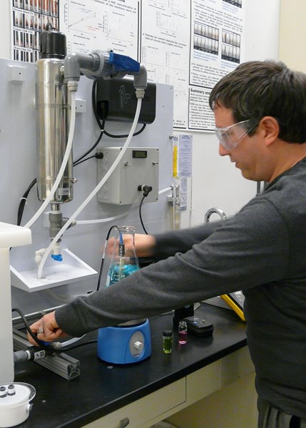 Dr. Andrew Boal_AOP lab testing