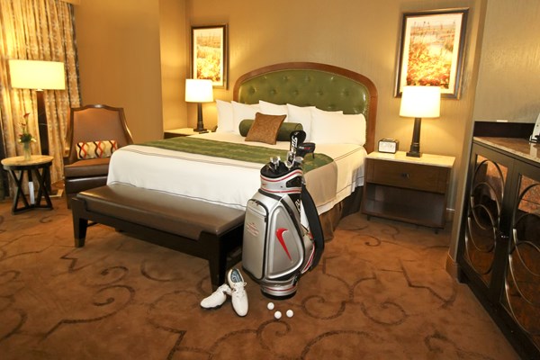 Newly renovated Royale Suite at L'Auberge Casino Resort