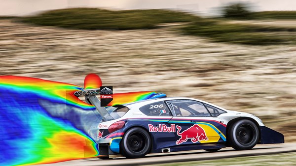 208 T16 Pikes Peak Racecar