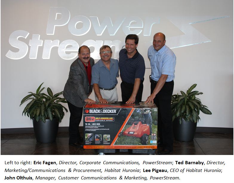 PowerStream contest winner donates prize to charity