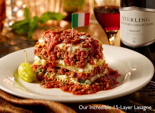 Lasagne shot