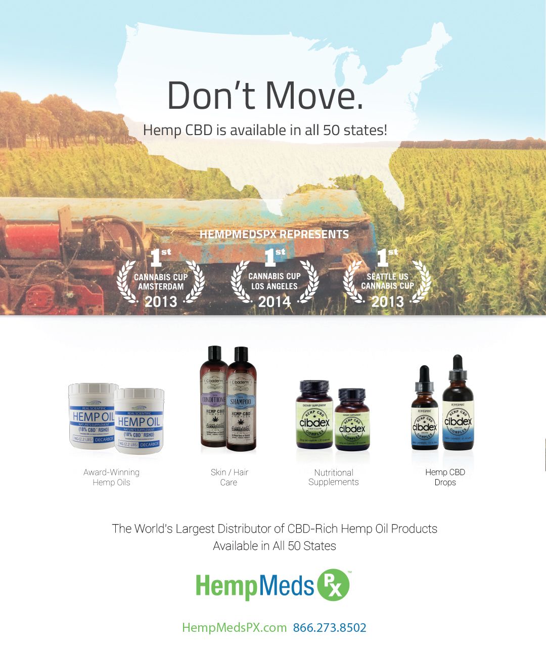 Medical Marijuana Inc.'s HempMedsPX