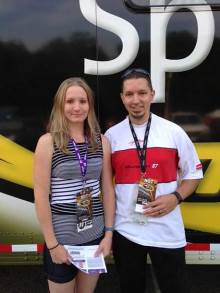 Responsibility Has Its Rewards Contest Winner and Guest at New Hampshire Motor Speedway