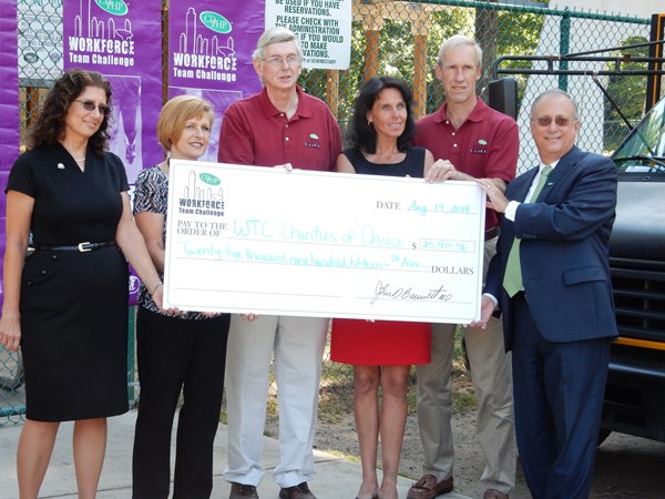 WTC charity check_081914