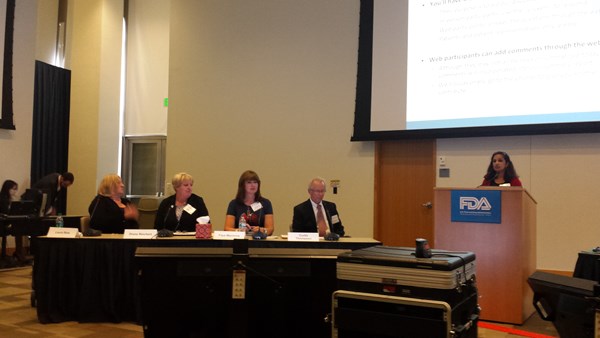 patients speak to FDA, Sept. 2014, IPF Workshop