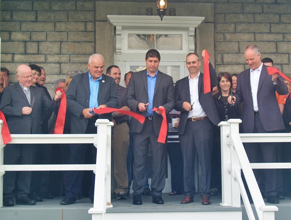 Ribbon cutting