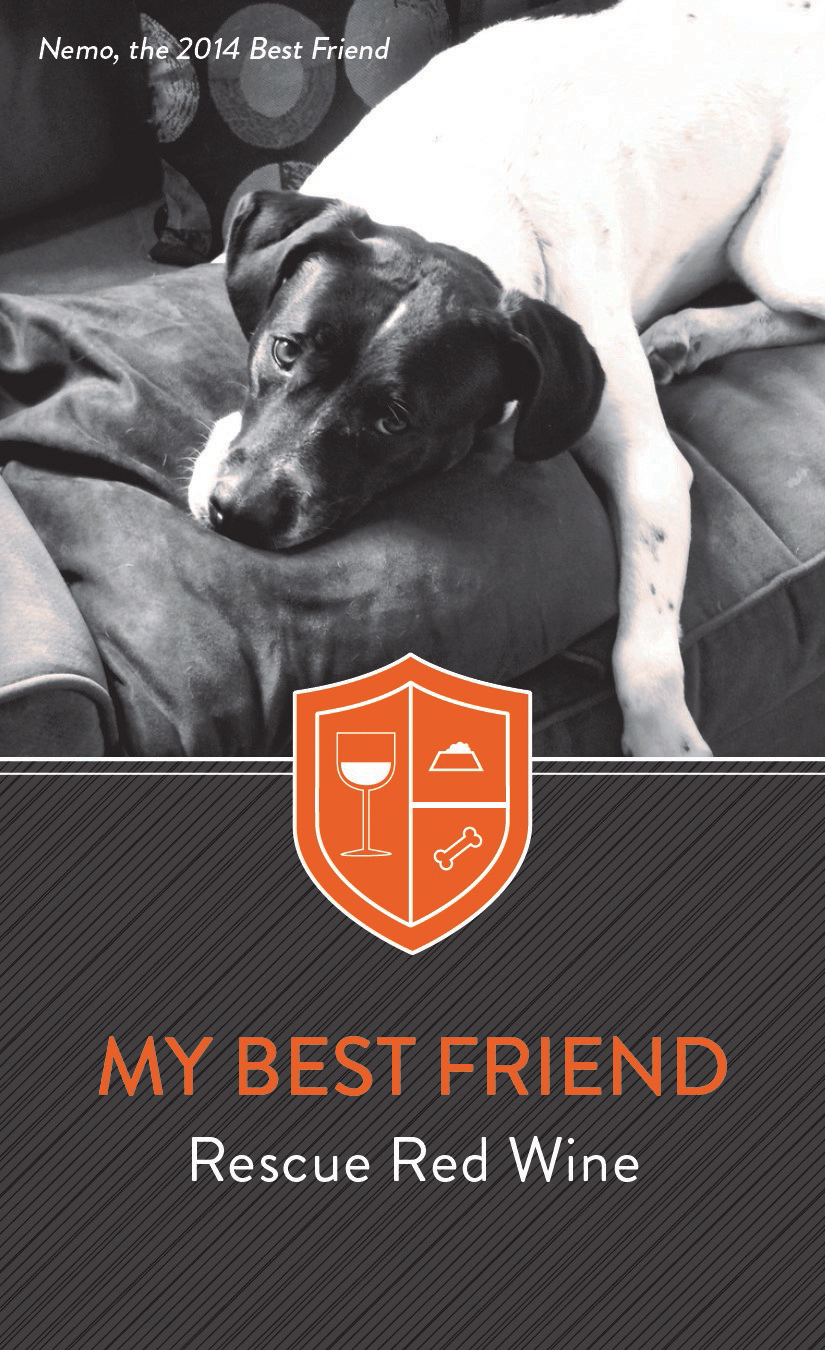 2014 Winner 'My Best Friend' Wine Label Contest - Nemo.