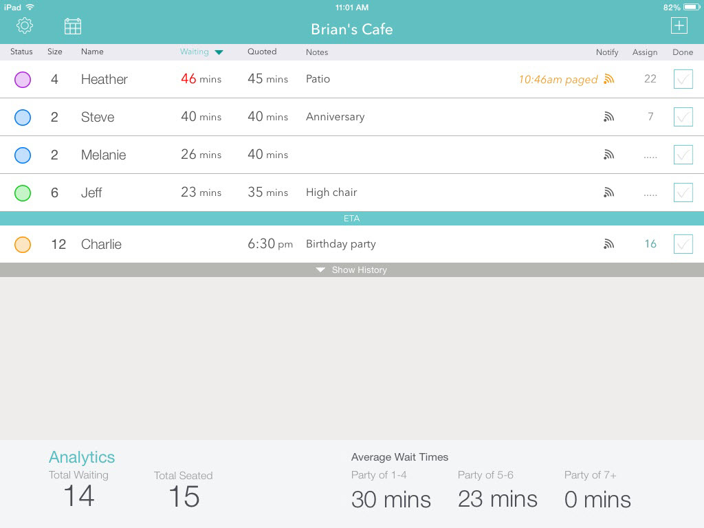Waitlist Me - Restaurant