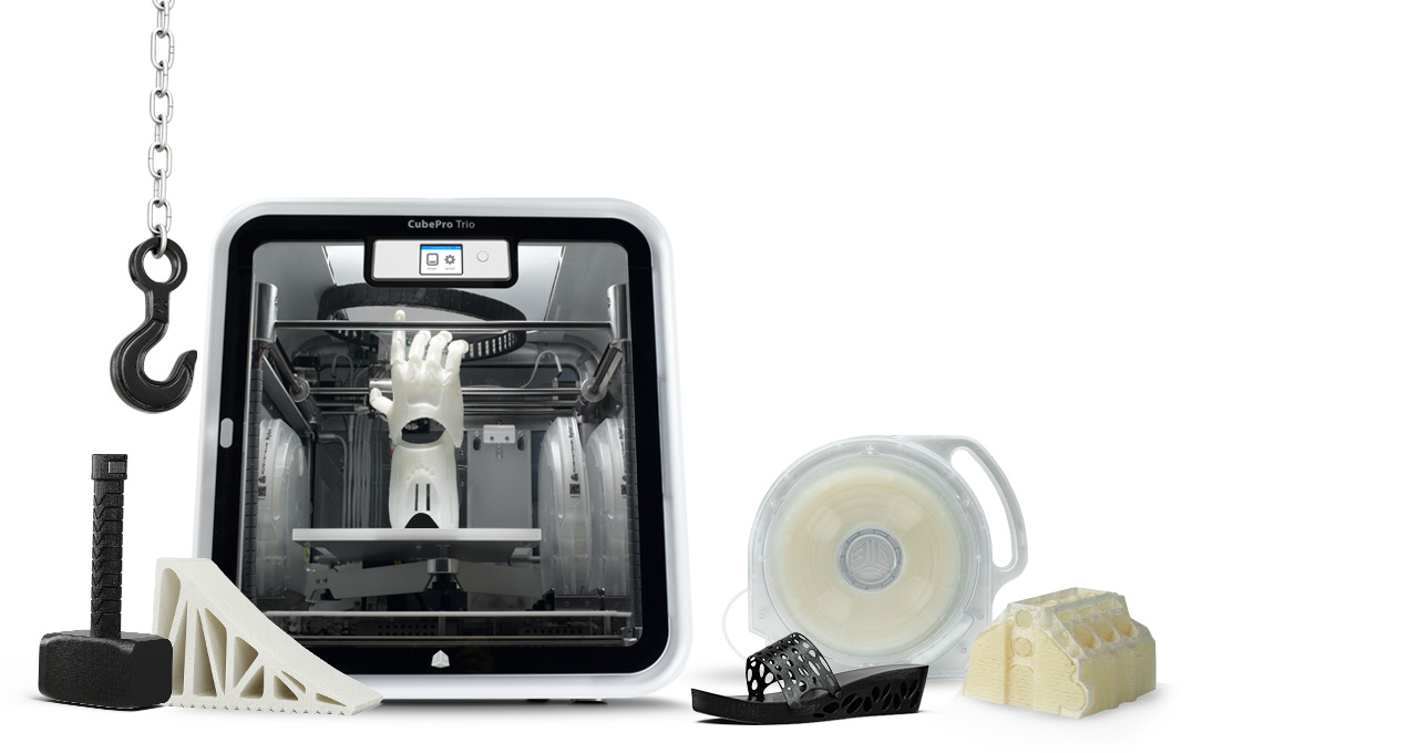 Nylon Performance-Grade Material For CubePro