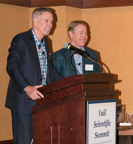 Dr. Marc Philippon and Dr. Johnny Huard