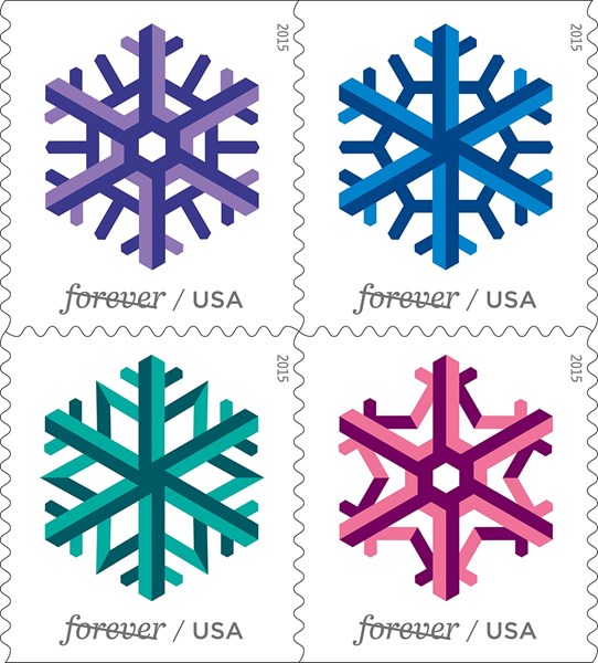 All four snowflakes