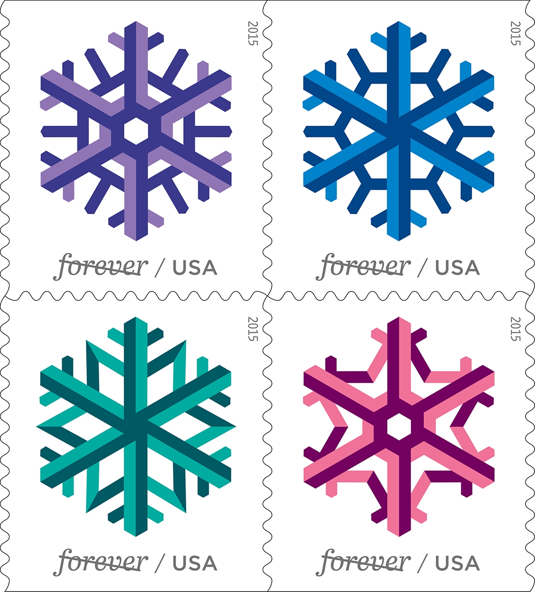 All four snowflakes