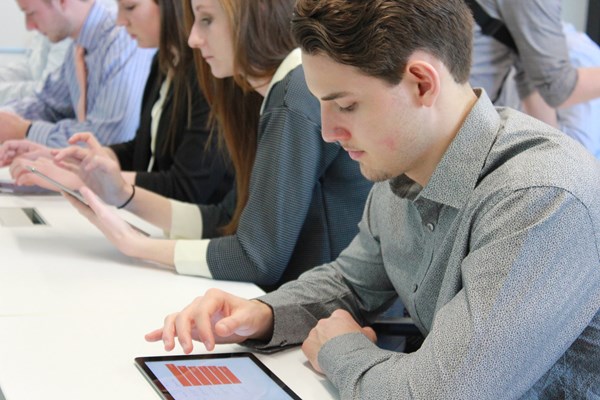 Houghton College Data Science students at Tableau